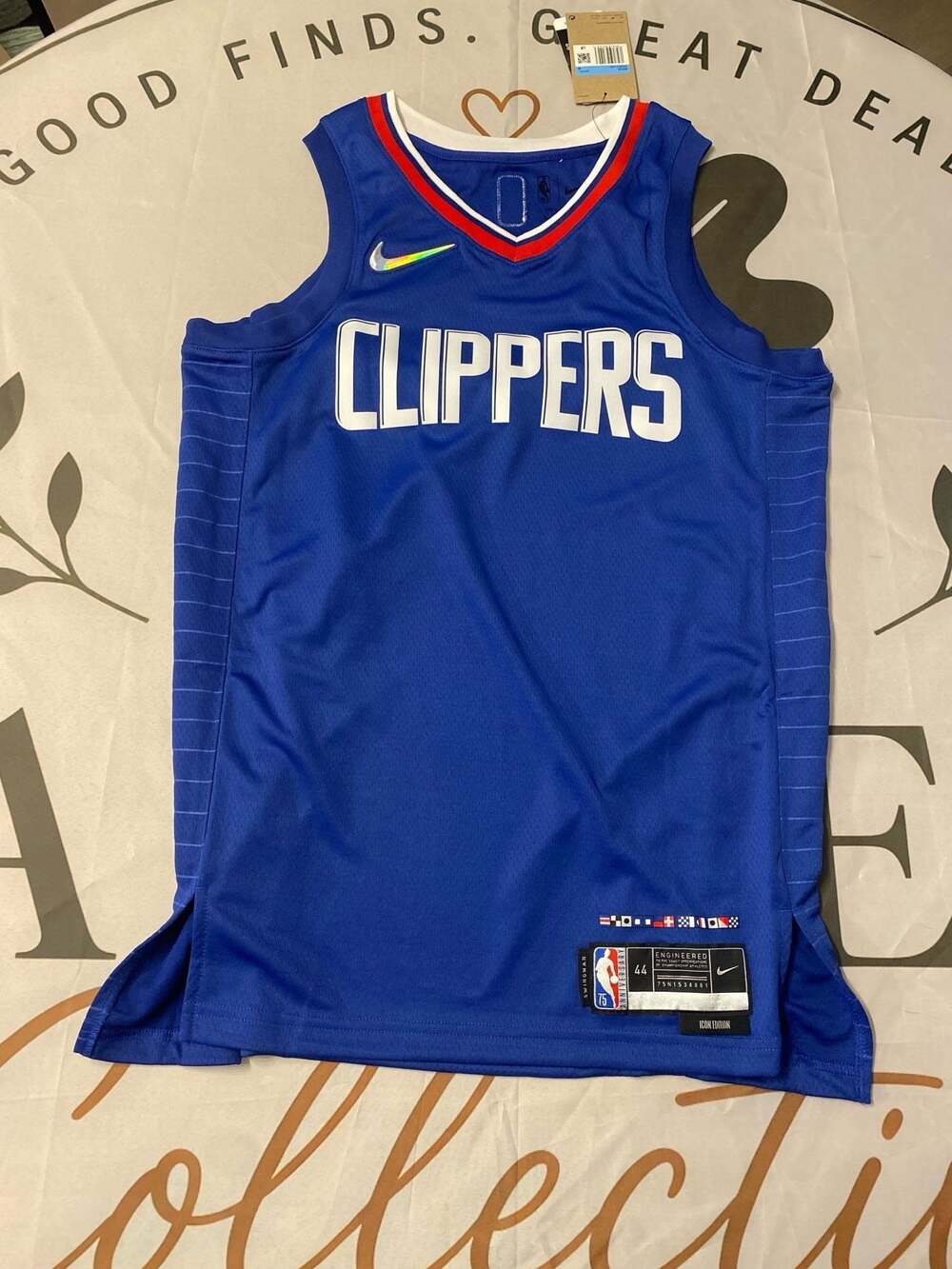 Nike Los Angeles Clippers 75th Anniversary Icon Edition Swingman Jersey